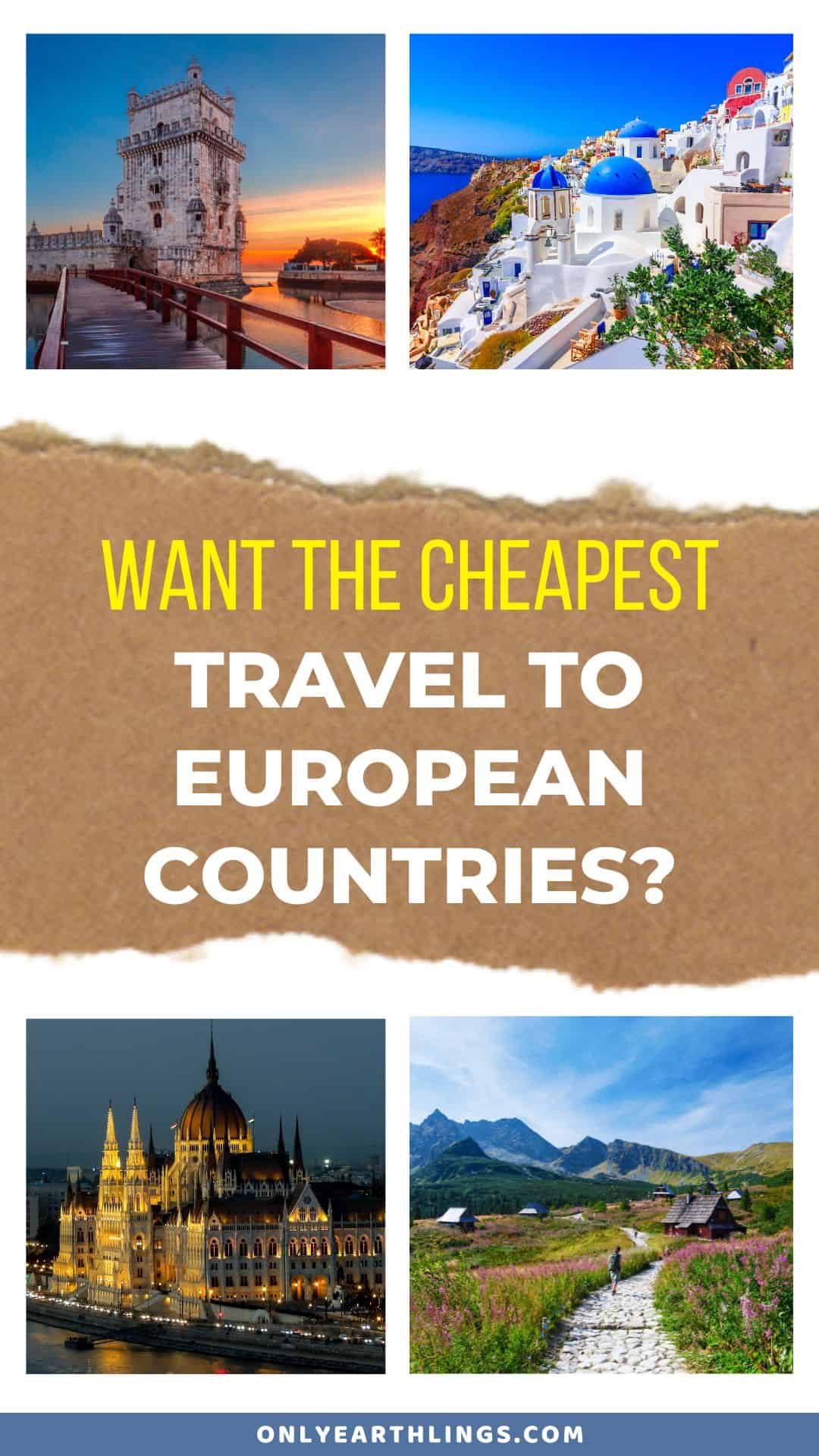 europe trip cost from canada