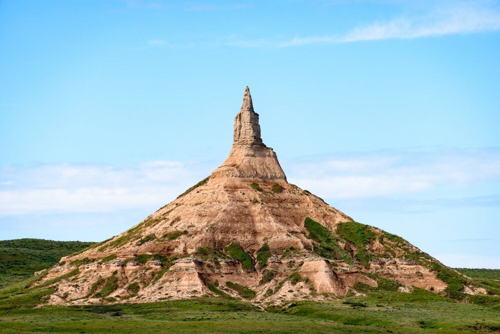 image showing chimney rock nebraska